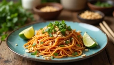 Cómo hacer una auténtica receta de Pad Thai incluso con ingredientes comunes