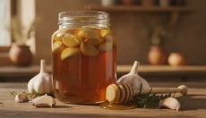 # Jak připravit fermentované česnekové stroužky v medu

Fermentovaný česnek v medu je jednoduchý rec