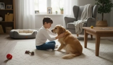 # Jak vychovat dítě s domácím mazlíčkem

## Cómo criar a un niño con una mascota

---

Parece que el