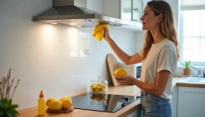 Cómo limpiar la campana extractora y devolverle el brillo sin químicos ni estrés