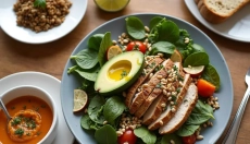 Cómo se ve un menú en OMAD y qué incluye