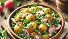 Disfruta de la frescura con la ensalada de patatas de primavera