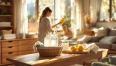 Puedes manejar la limpieza de primavera sin volverte loco si divides el trabajo en pequeñas zonas.