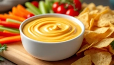 Dip de cheddar sencillo que puedes preparar fácilmente en casa