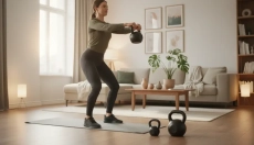 Kettlebell es un equipamiento ideal para el entrenamiento de fuerza en casa, que sustituye a todo un