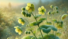 La alchemilla vulgaris apoya la salud y vitalidad femenina.