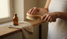 Aprende cómo estimular el sistema linfático con el cepillado en seco