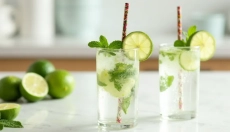 El mojito sin alcohol es una opción refrescante para los días de verano para todos.
