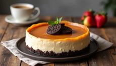 Cheesecake sin hornear como una solución rápida para los antojos dulces