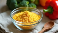 La levadura nutricional huele a queso y beneficia la salud