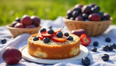 Descubre la magia de la repostería sin gluten con este esponjoso bizcocho sin gluten.