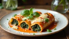 Descubre la magia de los canelones de espinacas que te encantarán