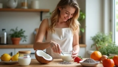 Descubra la magia de un postre rápido con leche de coco y refresque su menú