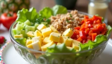 Descubra la magia de la ensalada en capas y transforme la cocina en arte