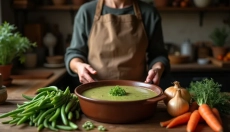 Sopa de vainas de frijol y sus beneficios para la salud y el ahorro