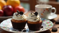 Prepara los perfectos muffins de Oreo y sorprende a tus seres queridos.