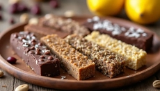 Prepare sus propias barras energéticas crudas y deleite sus papilas gustativas.