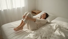 El estiramiento matutino aún en la cama beneficia al cuerpo y a la mente