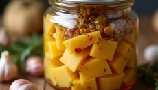 Receta de quesos marinados que encantará a tus invitados en la boda