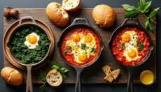 Shakshuka como un desayuno saludable que te saciará durante todo el día