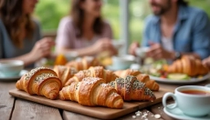 Croissants salados de hojaldre que encantarán a tus papilas gustativas