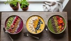Smoothie bowls te saciarán y te darán energía