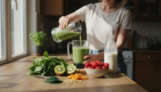Smoothie para mujeres que sufren fatiga y deficiencia de hierro