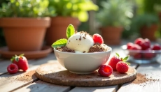 Stracciatella te encantará tanto como queso como delicioso helado.