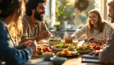 El estrés por la comida a menudo surge cuando una comida normal se convierte en una prueba de rendim