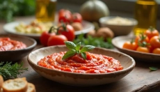 Los frescos sabores de la crema de tomate que te encantarán