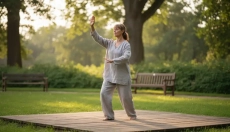 El tai chi cura el cuerpo con movimientos lentos y también la mente