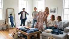 # Organiza un intercambio de ropa y diviértete haciéndolo

Un swap de ropa es una forma estupenda de