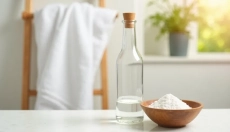 No más toallas ásperas gracias al lavado de toallas con vinagre y bicarbonato de sodio