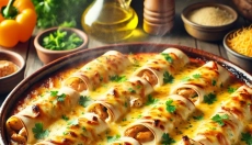 Las tortillas horneadas con pollo son de las mejores recetas.