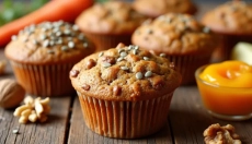 Prueba deliciosos muffins veganos llenos de sorprendentes sabores.