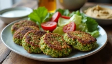 A toda la familia le encantarán las saludables tortitas de brócoli al horno