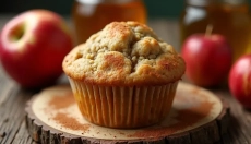 Muffins de manzana saludables que le encantarán a toda la familia
