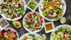 Inspiración para ensaladas de verduras ligeras para la cena