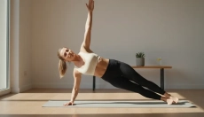 Pruebe la plancha lateral como prevención del dolor lumbar