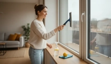 Prueba este sencillo truco para conseguir ventanas brillantes sin rayas