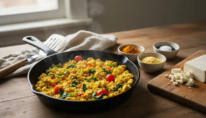 # Tofu scramble como sustituto de los huevos que te sorprenderá
