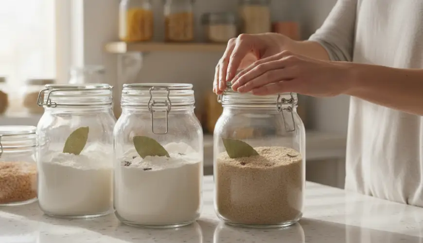 # Consejos efectivos para almacenar harina contra las polillas