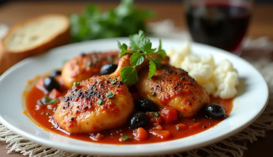 Cocina pollo cacciatore italiano y sorprende a tus seres queridos