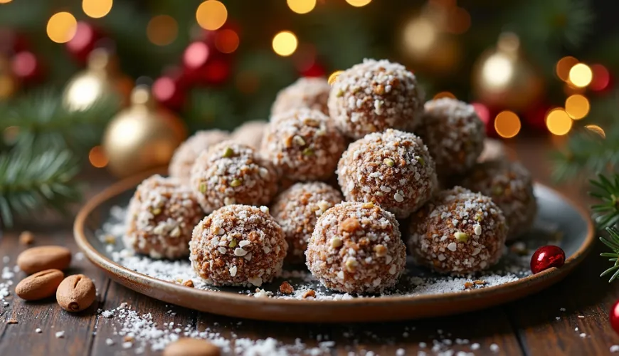 Los dulces navideños de dátiles traen alegría sin calorías innecesarias.