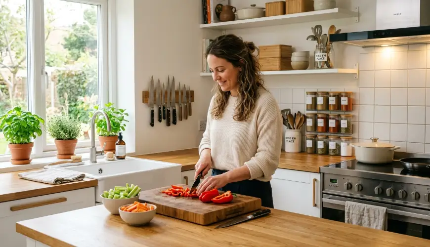 # Las zonas de cocina según los chefs profesionales facilitan la cocina