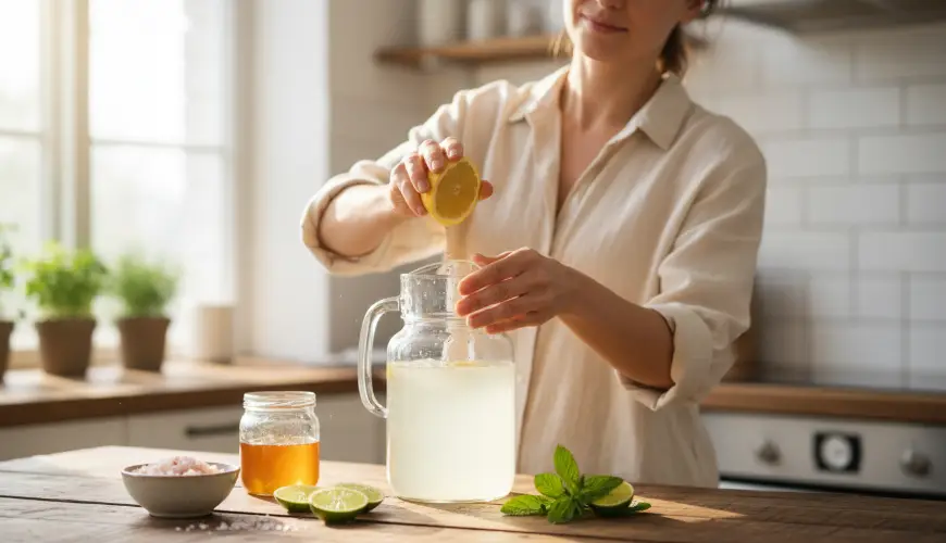 Bebida electrolítica casera como sustituto de las bebidas deportivas