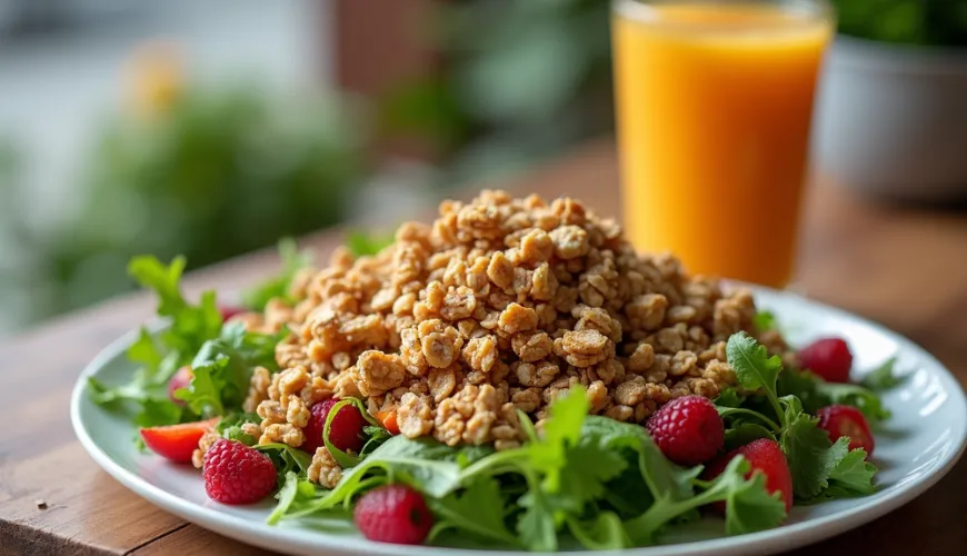 El uso de granola salada en la cocina es más amplio de lo que piensas