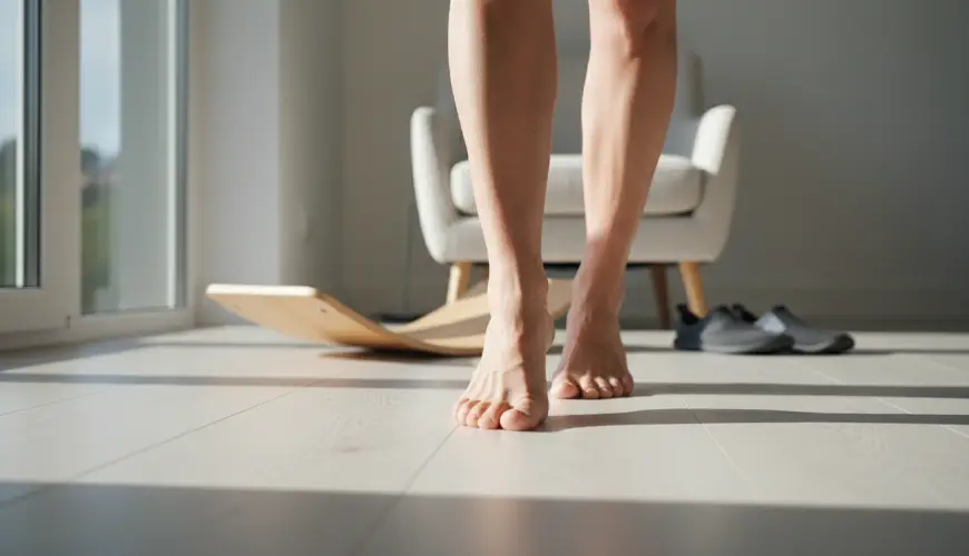 Vyzkoušejte chůzi po špičkách a po patách pro zdravé kotníky

---

Pruebe caminar de puntillas y sob