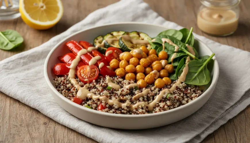 Vamos a probar una receta de un nutritivo bol de quinoa