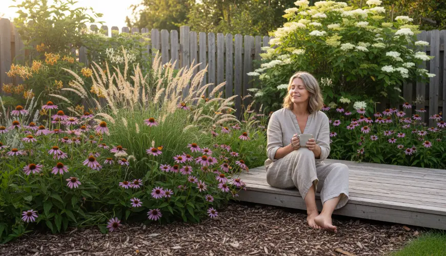 Un jardín sin mucho mantenimiento es más fácil de lo que crees